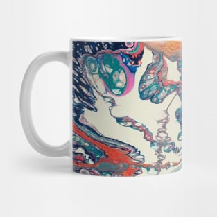 Colorful cellular pouring Mug